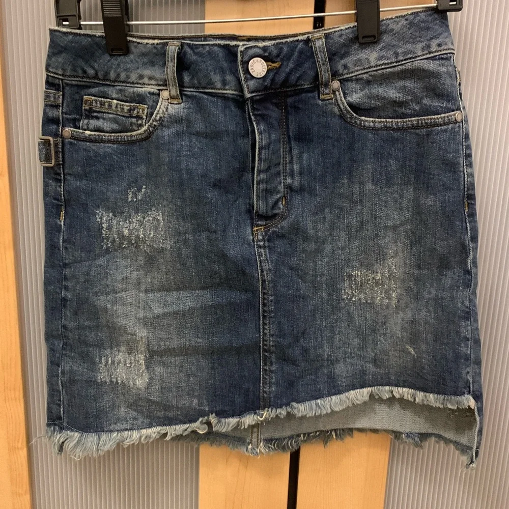 Zadig & Voltaire denim mini skirt in blue color Size Small - Picture 10 of 16